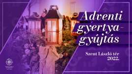 Idén is lesz adventi gyertyagyújtás a Szent László téren