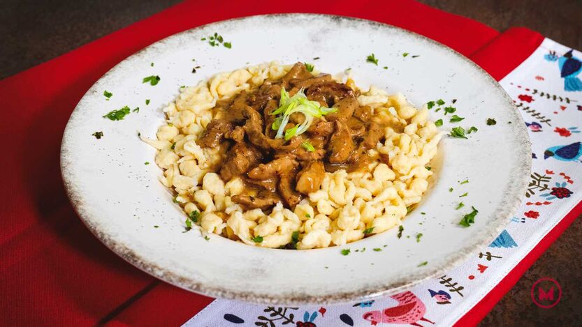 Erdélyi vetrece nokedlivel