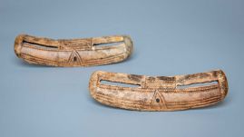 Csontból készült övcsatok a hónap tárgyai a Csíki Székely Múzeumban