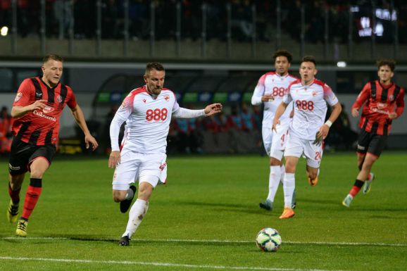 FRISSÍTVE - Liga 2: a magyarokat gyalázták a bukaresti ultrák Csíkszeredában