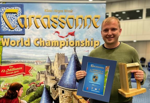 Társasjátékozásból világbajnok – a nagyváradi Gere Árpád  Carcassonne-bajnokkal beszélgettünk