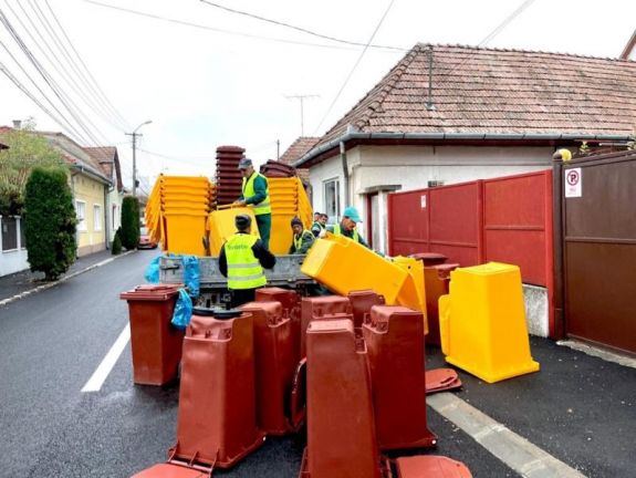 Marosvásárhely egészére kiterjesztik a hulladékgyűjtés új rendszerét