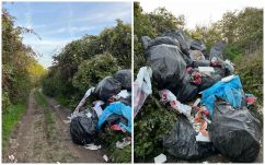 Illegális szemétlerakásért 50 ezer lejre bírságoltak egy kolozsvári céget