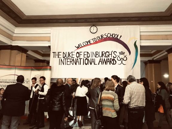 A János Zsigmond Unitárius Kollégiumban járt az Edinburgh Hercege Díj főtitkára