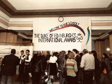 A János Zsigmond Unitárius Kollégiumban járt az Edinburgh Hercege Díj főtitkára