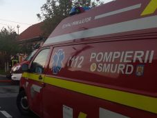 Tűz ütött ki a tordai poliklinikán, egy nőt kórházba szállítottak