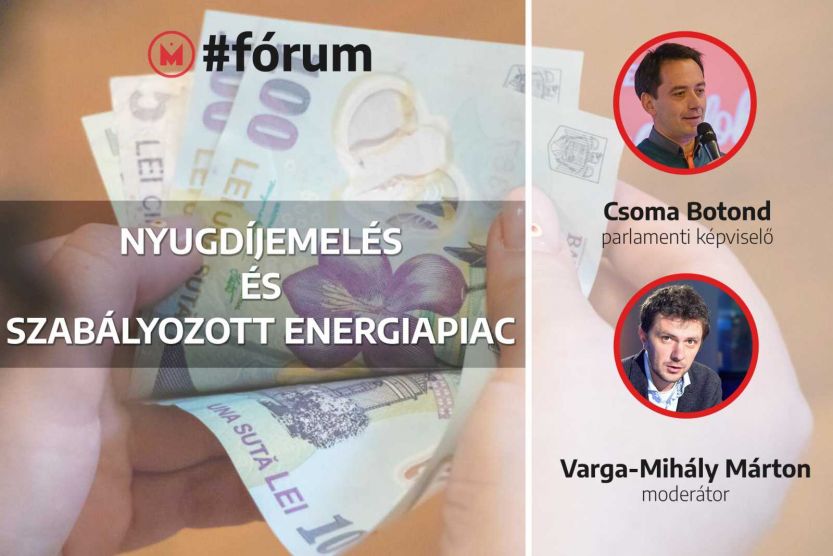 Nyugdíjemelés és szabályozott energiapiac - Maszol #fórum Csoma Botonddal