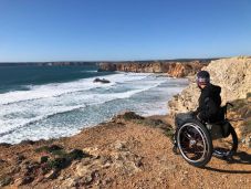 Kerekesszékben keresztül-kasul Európán