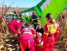 Lezuhant egy kisrepülőgép Szeben megyében