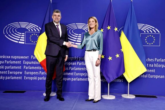 Az Európai Parlament elnökével is találkozott Ciolacu