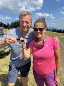 A Szent Anna tónál is járt Novák Katalin