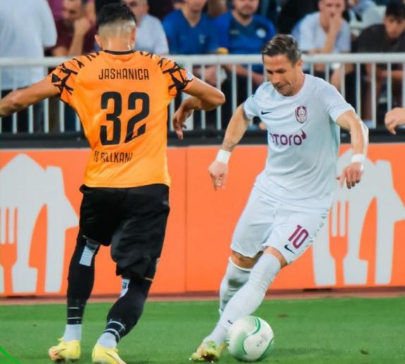Európa Konferencia Liga: a CFR csúnya döntetlennel indított Koszovóban