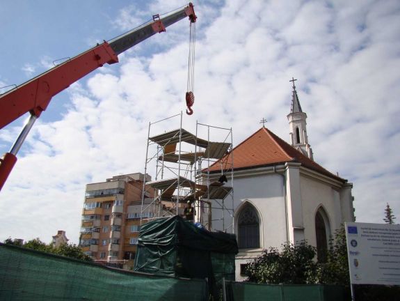 Méltó helyére kerül vissza a kolozsvári Mária-oszlop