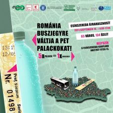 Buszjegyeket adnak a műanyag palackokért cserébe Csíkszeredában is