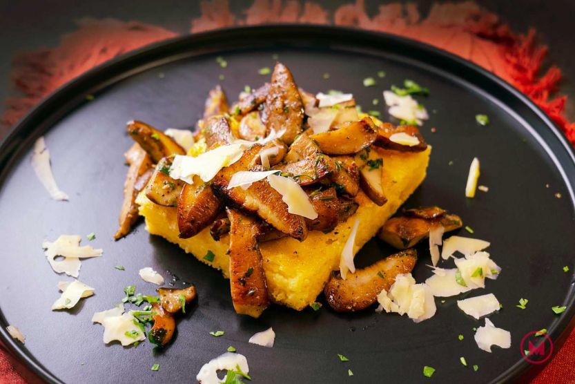 Erdély ízei: Pirított vargánya puliszkával