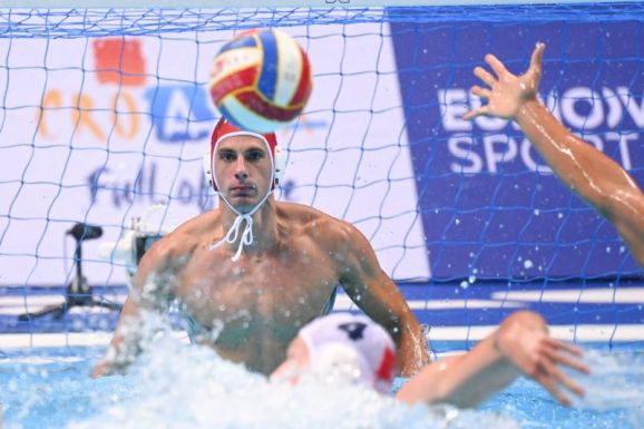 Újabb kiütéses győzelmével csoportelső a magyar férfi pólóválogatott