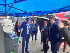 FRISSÍTVE - A hulladékgazdálkodás legmodernebb technológiáit mutatta be Tánczos Barna Kolozsváron