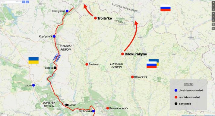 Orosz diverzánsok csónakját süllyesztettek el az ukrán határőrök Donyeck megyében