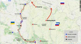 Orosz diverzánsok csónakját süllyesztettek el az ukrán határőrök Donyeck megyében