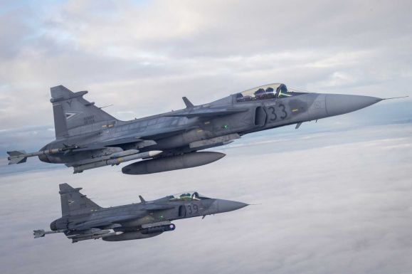 Már hatszor riasztották orosz gépek miatt a magyar Gripeneket a Baltikumban