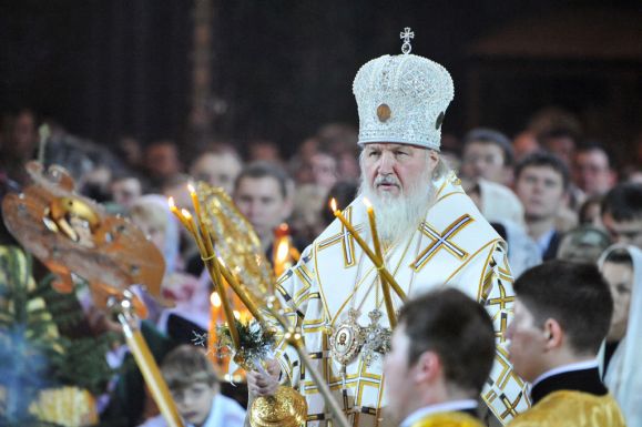 Kirill pátriárka a mennyországgal kecsegteti a háborúba vonuló oroszokat