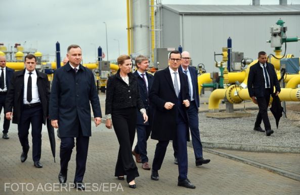 Lengyelországban felavatták a norvég gázt szállító Baltic Pipe vezetéket