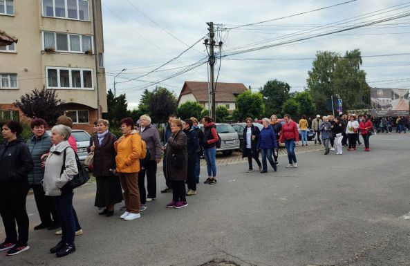 Az egészséges szívért sétálnak Kézdivásárhelyen
