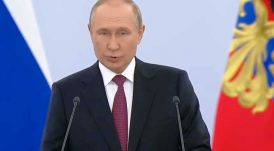 Putyin bejelentette: Oroszország annektálta az ukrajnai Donyeck, Luhanszk, Zaporizzsja és Herszon megyéket