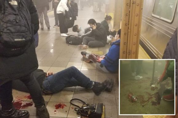 Huszonhárman sérültek meg a New York-i metrótámadásban, öt személy állapota válságos