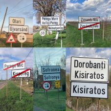 Jogérvényesítés: magyar helységnévtáblákat helyeztek ki 22 Arad megyei településen