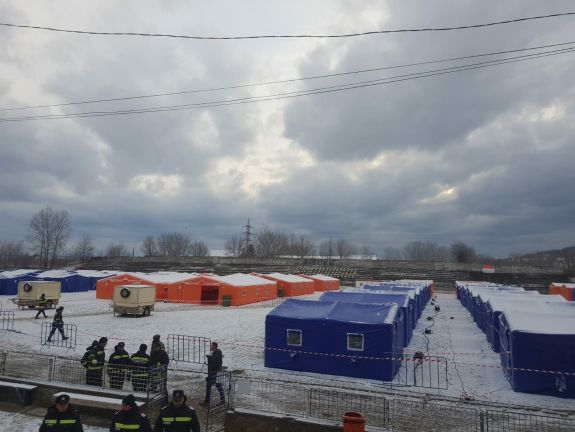 Egyre kevesebb a hely a romániai menekültszállásokon