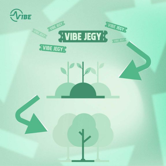 A VIBE minden tizedik eladott jegy után ültet egy fát