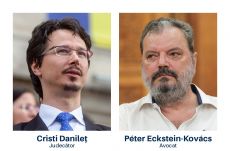 Cristi Danileţ és Eckstein-Kovács Péter az USR jelöltjei az alkotmánybírói tisztségre