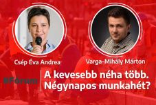 A kevesebb néha több. Négynapos munkahét? – Maszol #Fórum Csép Éva Andreával