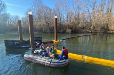 A Magyarországra áramló szennyezett folyóvíz miatt tiltakozik a Jobbik, azonban lemaradt egy lépéssel