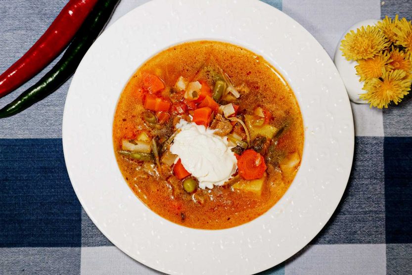 Erdely ízei: parasztcsorba marhahússal