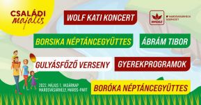 Színes programokkal várják az érdeklődőket a családi majálisra a Maros-parton