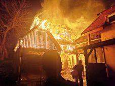 Tűz pusztított egy nagygalambfalvi gazdaságban