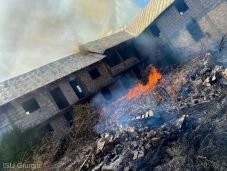 Hatalmas tűz pusztított egy ortodox kolostorban