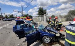 Ronccsá törött két autó Kolozsváron