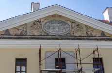 Restaurálták a Székely Katonanevelde egyik timpanonját