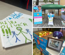 Együtt Olivérért, Kolozsvár Olivérért: aki a gyógyulásért adományoz, almát és a pajtások játékait kapja hálaként