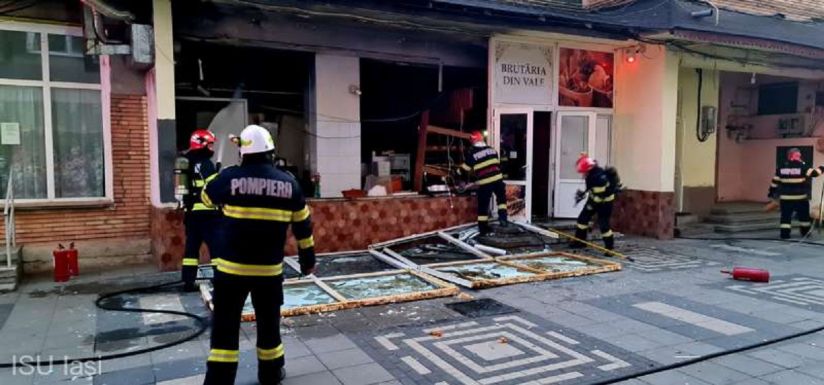 Robbanás volt hétfőn reggel egy pizzériában