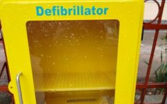 Ellopták Brassóban az utcai automata defibrillátort