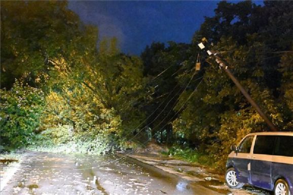 Magyarországon tombolt a vihar