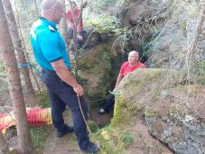 Őzgidát mentettek a borszéki Medve-barlangból 