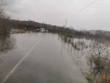 FRISSÍTVE – Árvízkészültség Szatmár megyében – Lezárták vasárnap a 109K jelzésű megyei utat 