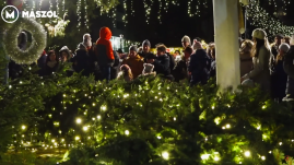 Meggyújtották az első gyertyát Csíkszeredában is