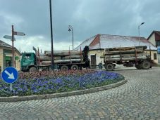 Sepsiszentgyörgyről kitiltják a nagy teherautókat