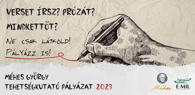 Idén is várják a jelentkezőket a Méhes György tehetségkutató pályázatra